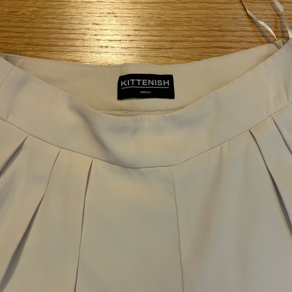 Kittenish Wide Leg Dress Pants